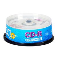生肖CD-R 25片桶装+ 光盘袋 紫光CD-R刻录盘CD空白光盘CD刻录光盘VCD空白光盘儿童VCD光碟