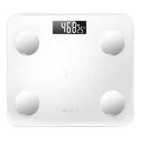 白色(电池) 香山体脂秤体重秤智能家用精准称重减肥减脂健康女生电子秤人体秤