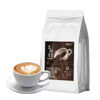蓝山咖啡_ 蓝山咖啡粉醇香速溶咖啡商用三合一大袋装咖啡机奶茶店专用1kg