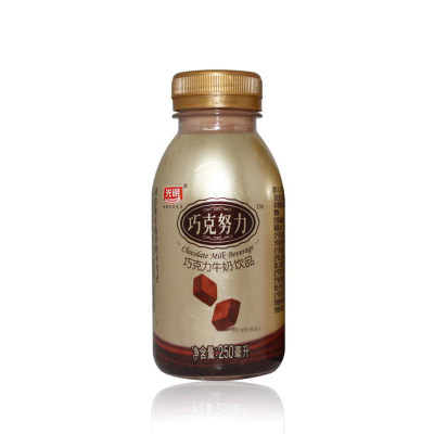 光明巧克努力牛乳风味牛奶饮品250ml