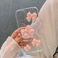 粉色蝴蝶结12Pro/Max苹果11/XSMAX手机壳iPhone7p女8plus/6s软6p 蝴蝶结(粉色) ipho