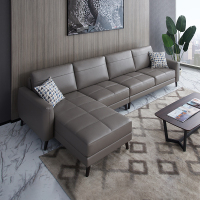 [CBD]阿曼尼 沙发客厅轻奢皮沙发北欧整装组合皮艺家具现代简约沙发