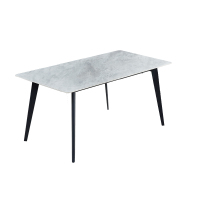 SN-CJD006餐桌 岩板餐桌组合现代简约长方形饭桌家用轻奢小户型