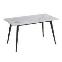 SN-CJD005餐桌 岩板餐桌组合现代简约长方形饭桌家用轻奢小户型