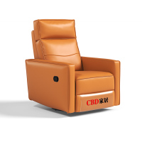 [CBD]DKH001 手动可调节旋转科技皮功能单椅客厅懒人太空舱单椅