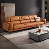 [CBD]SN-华盛顿[高端]真皮沙发客厅现代简约直排沙发中大户型皮艺沙发