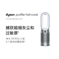 戴森(Dyson)空气净化风扇HP07 取暖净化风扇三合一 监测并除甲醛 整屋循环净化 四季通用 电风扇空净 白银色