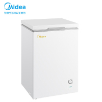 美的(Midea)101升 迷你家用小型冷柜 一级能效 囤货单温小冰箱BD/BC-101KM