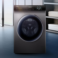 海尔(Haier) 滚筒洗衣机全自动洗烘一体空气洗直驱变频智能10公斤大容量高温除菌除螨香薰洗G100328HB12S