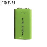 广联铁创 9V方块可充充电池 适用于手持安检仪 一块
