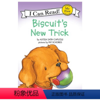 [小饼干的新把戏]Biscuit's New Trick [正版]I Can Read 饼干狗英语绘本 小饼干狗英文绘本