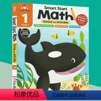 Math Grade 1 [正版]Evan Moor Smart Start Math PreK Grade K-1 聪