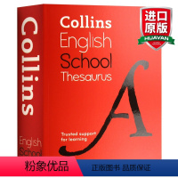 柯林斯学生同义词词典 [正版]柯林斯英语同义词词典 英文原版 Collins English Thesaurus 日常英