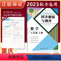 [正版]2023秋新版重庆专版同步解析与测评数学八年级上册人教版8年级上册数学同步解析与测评初二上数学同步练习册同步解析