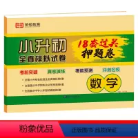 小升初必刷18套押题卷(数学/优惠) 小学升初中 [正版]2023小升初必刷题人教版语文数学英语18套押题卷全真模拟