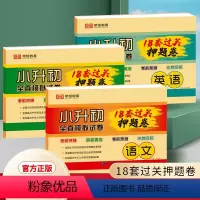 小升初必刷18套押题卷(语文+数学) 小学升初中 [正版]2023小升初必刷题人教版语文数学英语18套押题卷全真模拟试卷