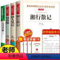 [全套4册]七年级阅读名著 送4本考点 [正版]全套4册猎人笔记 湘行散记 白洋淀纪事 镜花缘原著 七年级必读课外书老师