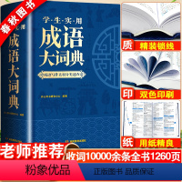 [正版]2023年成语大词典小学初中生高中生字典辞典通用现代多功能大成语词典中华成语训练大全2022新版小学生汉语词典工