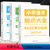 [共3册]小学数学公式定理+语文知识大全+英语语法 [正版]小学数学公式定理大全语文基础知识集锦英语语法图解手册一二三四