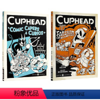 [正版]茶杯头漫画书 Cuphead Volume 2册 英文原版 冒险故事小说 惊险刺激的冒险 肖恩·迪金森绘制