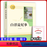 七上选读 白洋淀纪事 [正版]原著七年级上册必选读课外书城南旧事白洋淀纪事猎人笔记湘行散记镜花缘人民教育出版社初一上册必