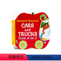 [正版]英文原版 Richard Scarry's Cars and Trucks from A to Z纸板书 幼儿字