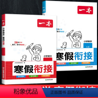 [衔接套装]语文+数学人教版 小学一年级 [正版]2024新寒假衔接一年级二年级四五六三年级上册下册小学语文数学全套人教