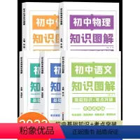 [全5册]语文+数学+英语+物理+化学 初中通用 [正版]初中知识图解大全语文数学英语物理化学公式定律手册通用版七八九年