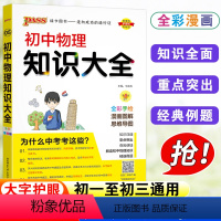 [正版]初中物理知识大全 初二初三89八九年级中考总复习物理辅导资料书 初中物理基础知识手册中考物理初中物理复习资料绿