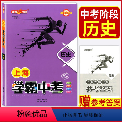 [正版]钟书金牌2023上海中考总复习学霸中考 历史 扫码获取答案与解析 789年级初一二三总复习辅导资料 天津人民出
