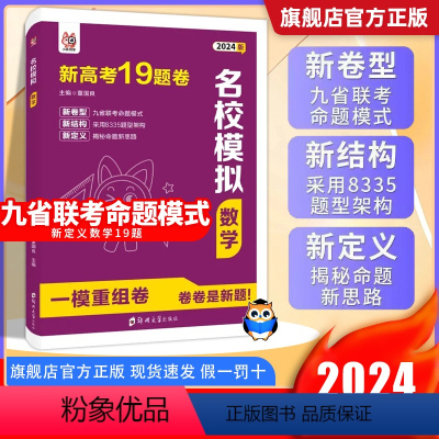 新高考数学19题卷 全国通用 [正版]2024版 新高考数学试卷19题卷高中数学名校模拟一模精选卷重组卷 高三一二轮复习