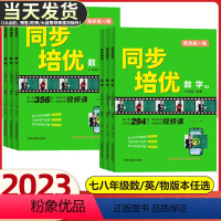 [套装]数学+英语+物理(人教版)3本 九年级/初中三年级 [正版]2023版同步培优周末练一练七八九年级上册下册数学英