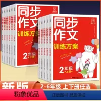 [上册+下册]同步作文训练方案+句式训练(3本) 小学二年级 [正版]2023金牛耳小学同步作文训练方案二三四五六年级上