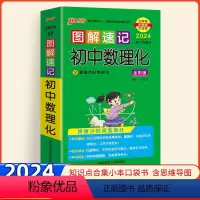 [2024]数理化 初中通用 [正版]图解速记小四门初中历史知识点汇总随身记手册生物理化学语文数学英语政治地理初一二三七