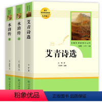 9年级 艾青诗选+水浒传(人教版) 初中通用 [正版]2023卷霸初中名著导读测试卷七八九年级789初一二三名著导读考点