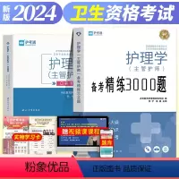 [正版]护理学中级2024主管护师中级备考精练3000题+口袋书全套护考必刷题通关笔记系列卫生专业技术资格考试护中20