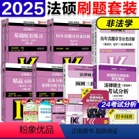 2025非法学刷题套装-24分析[分批发货] [正版]2025法硕非法学习题法硕基础配套练习非法学历年真题考试分析法