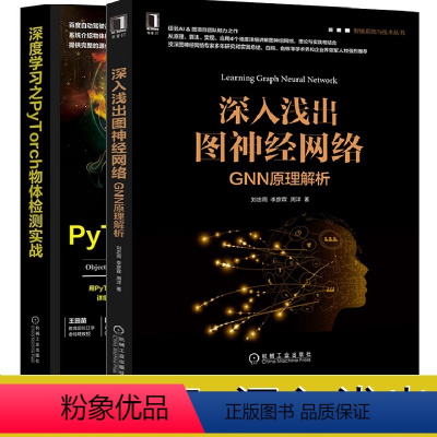 [正版]深入浅出图神经网络GNN原理解析 深度学习之PyTorch物体检测实战 神经计算人工智能信号处理 人工神经网络