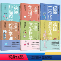 [正版]全6册漫画基础医学系列 医学医药学科普入门书籍 药理药物作用机制药效 医学常识书家庭医生手册书籍家庭医学全