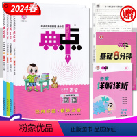 语文 人教版 六年级下 [正版]小学典中点6六年级语文数学英语上下册 24年春人教RJPEP苏教SJ版 荣德基同步课时随