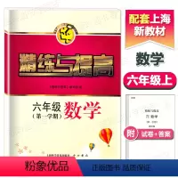 六年级上《数学》 初中通用 [正版]精练与提高数学六年级下册英语国一八年级物理九年级化学上册下册上海沪教版中学生初一初二