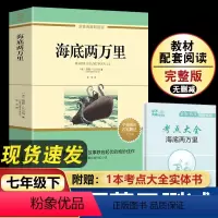 [正版]海底两万里 赠考点大全 七年级必读原著凡尔纳原版全译 初高中寒暑假课外必阅读书目中外经典小说故事