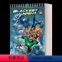黑暗之夜传奇 [正版]英文原版 Blackest Night Saga DC Essential Edition 黑暗之