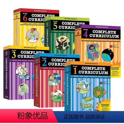 小学1-6年级英语教辅 6册 [正版]英文原版 Complete Curriculum Grade2 哈考特小学2年级英