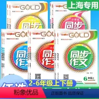 [上册+下册] 同步作文 2本 小学二年级 [正版]钟书金牌同步作文四年级下二年级三年级五年级六年级上下册小学生作文人教