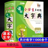 小学生多功能大词典 小学通用 [正版]小学生多功能字典彩图彩色版大字本人教版一二三四五六年级详解全笔顺笔画组词造句近义反