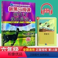 [正版]2024新黑马阅读六年级语文现代文课外阅读上下册小学语文阅读理解专项训练题辅导书 6年级语文人教版课外阅读书籍