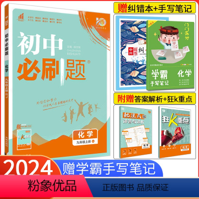 [人教版]化学 九年级下 [正版]2024版初中必刷题九年级上册下册化学沪教版HJ 初三化学必刷题沪教版版同步辅导资料