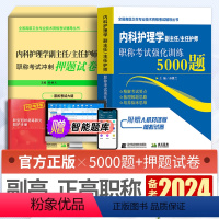 [正版]备考2024年内科护理学副主任主任护师卫生专业技术资格职称考试高级教程副高正高考试用书押题试卷强化训练5000