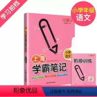 [正版]小学语文学霸笔记 上海版小学生一二三四五年级语文基础知识大全 考前速记资料 小升初备考总复习资料用书 钟书金牌